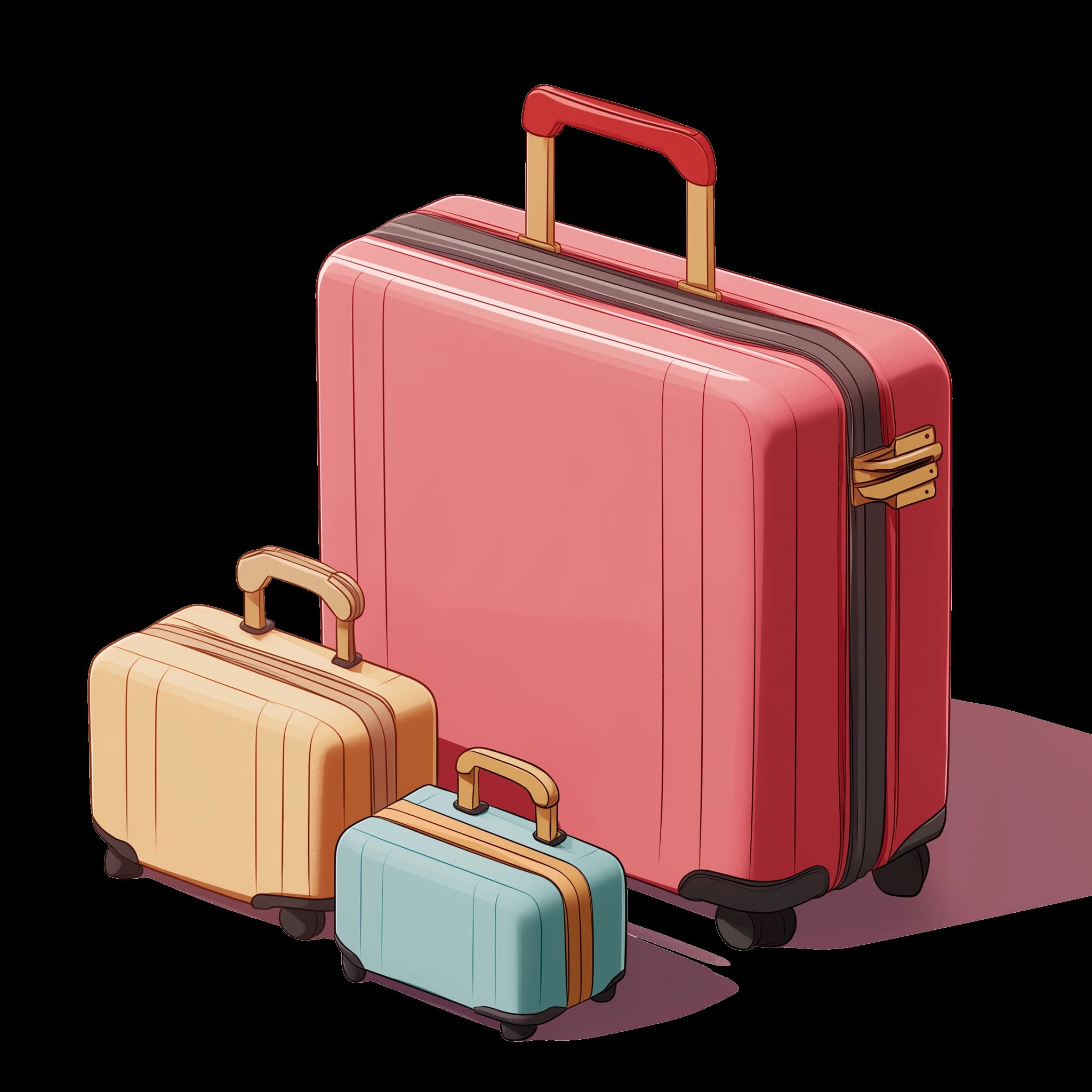 An image of travel luggage